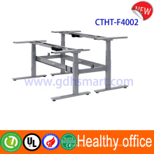 Prevent high blood pressure & healthy executive office desk & height adjustable steel frame